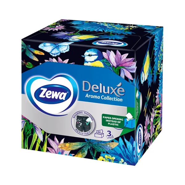 Salvrätikud Deluxe Aroma Collection, 3-kihiline, ZEWA, 60 tk