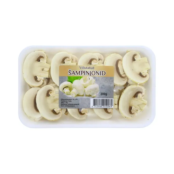 Šampinjon viilutatud, 200 g