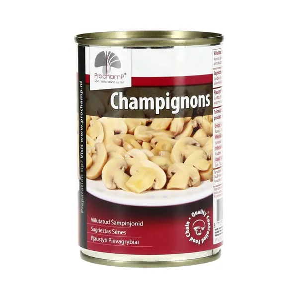 Šampinjonid viilutatud, PRO CHAMP, 290 g