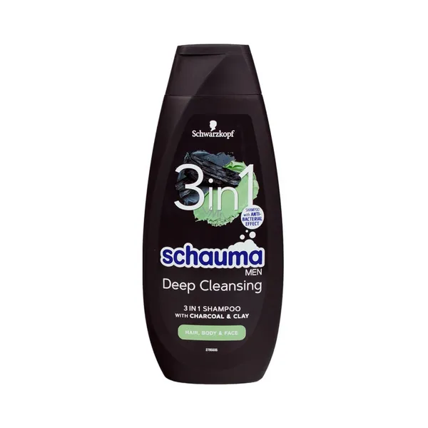 Šampoon Charcoal meestele, SCHAUMA, 400 ml