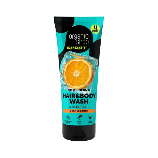 Šampoon- Dušigeel Cool Down, ORGANIC SHOP, 200ml