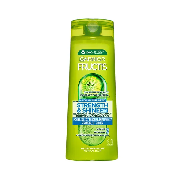 Šampoon Fructis 2in1 normaalsetele juustele, GARNIER, 250 ml