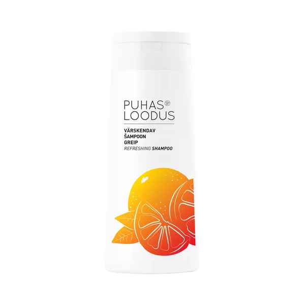 Šampoon greibiga värskendav, PUHAS LOODUS, 250 ml
