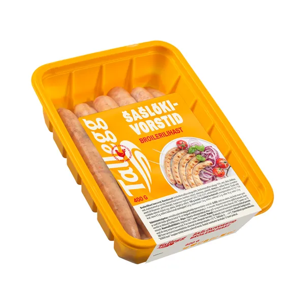 Šašlõkivorstid broilerilihast, TALLEGG, 400 g