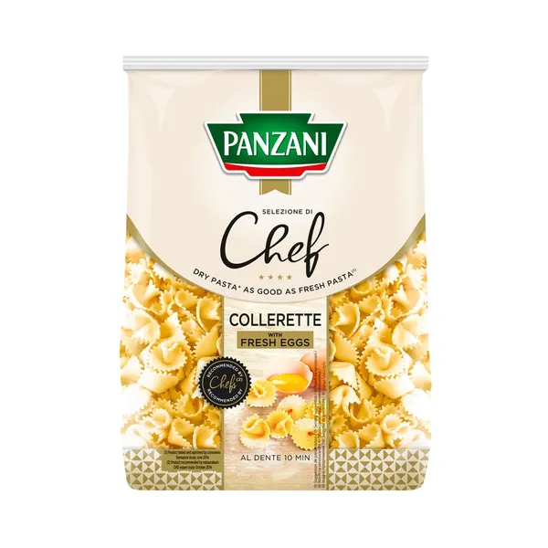 Selezione Di Chef Collerette pasta värske munaga, PANZANI, 400 g