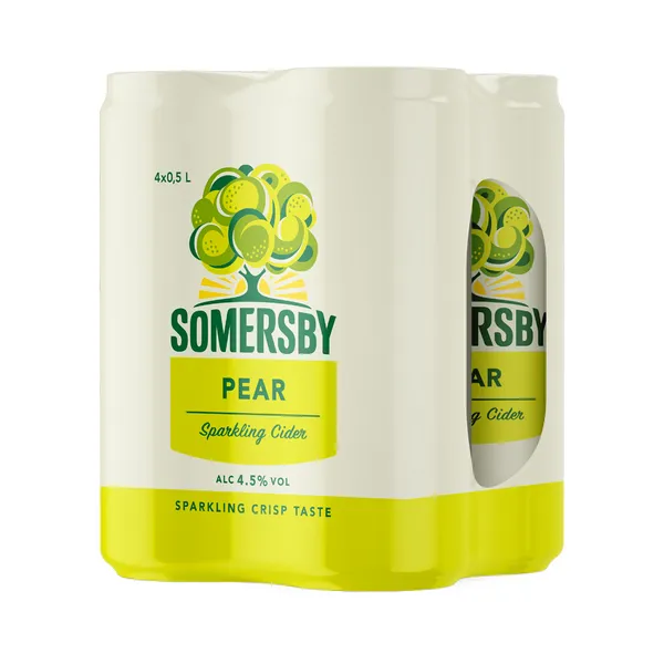 Siider Pear 4-pakk, SOMERSBY, 4x500 ml purk