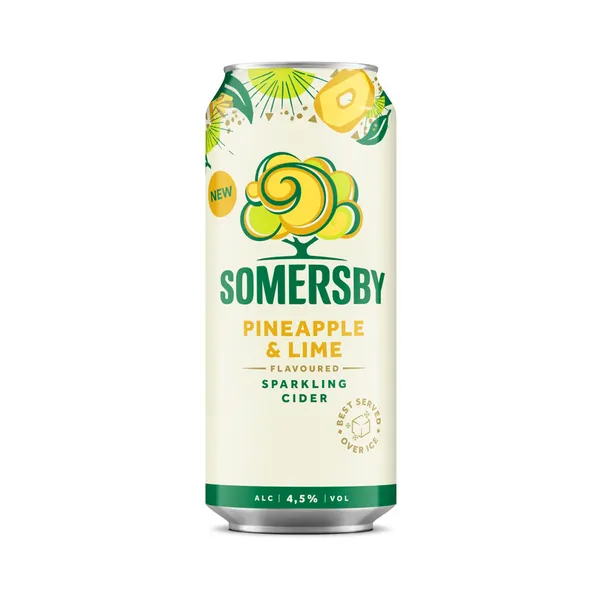 Siider Pineapple & Lime, SOMERSBY, 500 ml