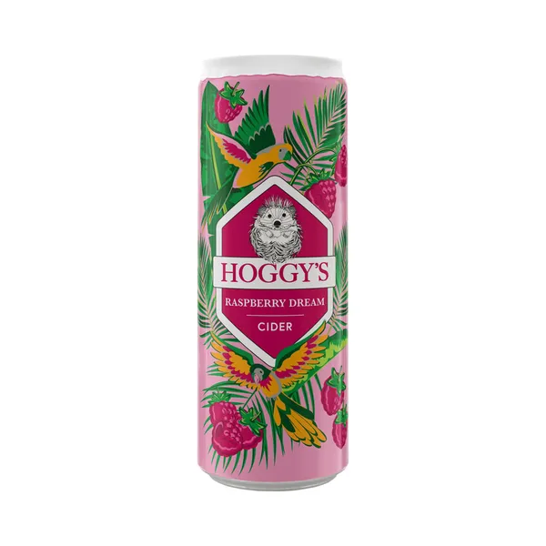 Hoggys Vaarika siider 4,5%vol 355ml