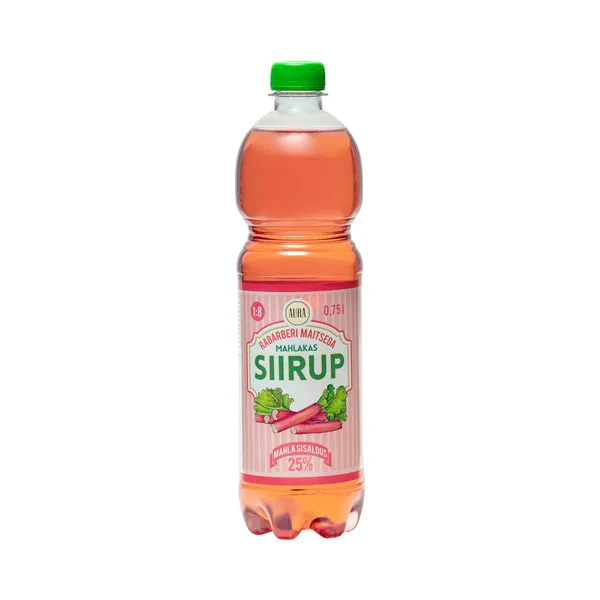 Siirup Rabarber, AURA, 750 ml