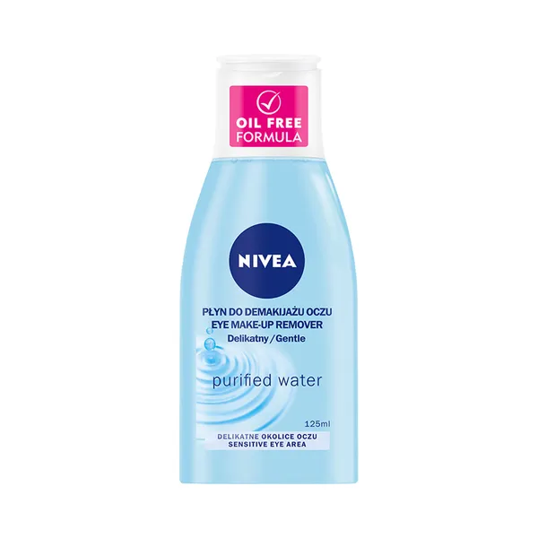 Silmameigieemaldaja õlivaba, NIVEA, 125 ml
