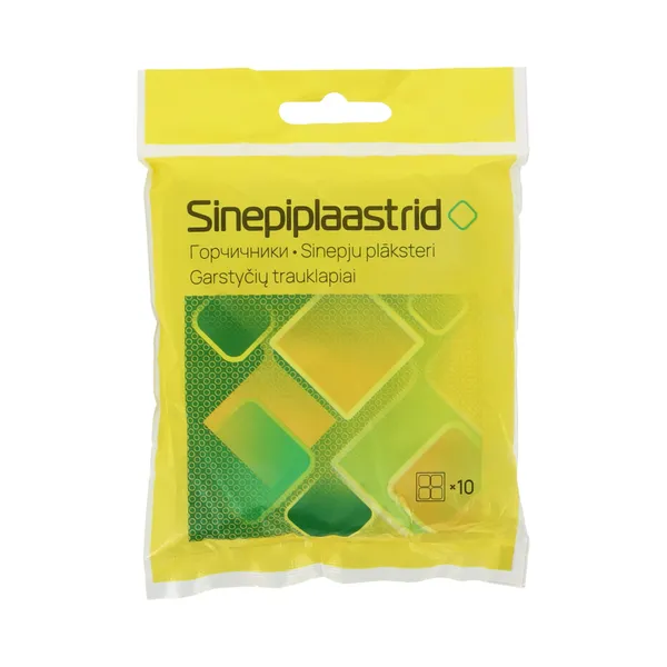 Sinepiplaaster 10 tk, KAIGERT, pakk