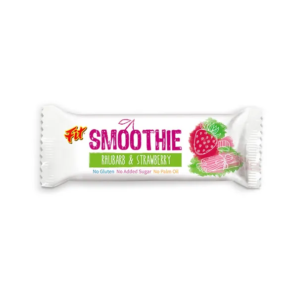 Smoothie batoon rabarber-maasikas, FIT, 32 g