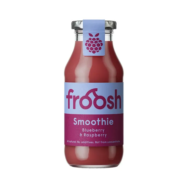 Smuuti "Berrylicious" mustika ja vaarika, FROOSH, 250 ml