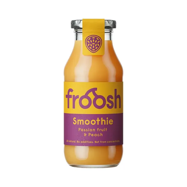 Smuuti "Peach Paradise" virsiku ja granadilli, FROOSH, 250 ml