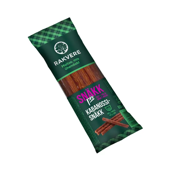 Snäkk pro Kabanossisnäkk, RAKVERE, 80 g