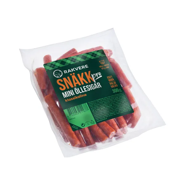 Snäkk pro Mini õllesigar , RAKVERE LK, 300 g