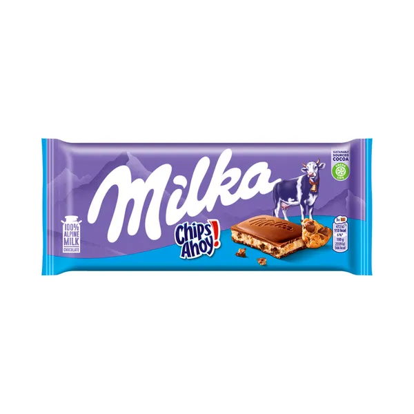 Šokolaad Chips Ahoy!, MILKA, 100g