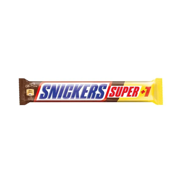 Šokolaad Super+1, SNICKERS, 112,5 g