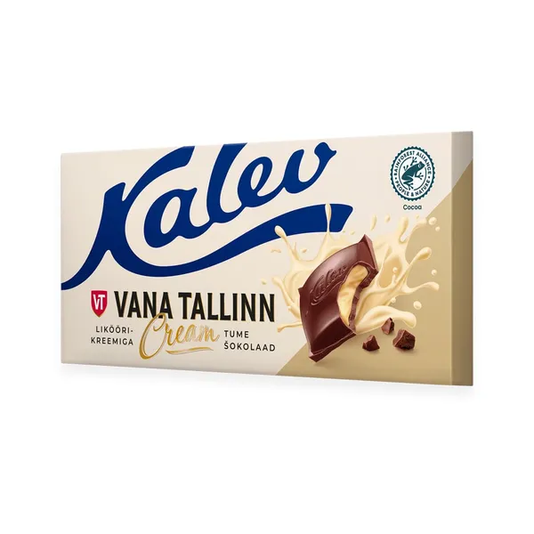 Šokolaad Vana Tallinn Cream, KALEV, 104 g