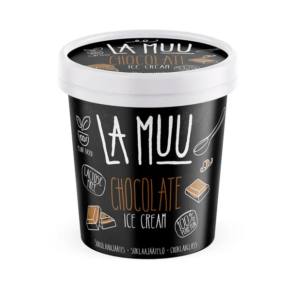 Šokolaadijäätis, vegan, LA MUU, 250 g