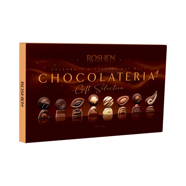 Šokolaadikommide Assortii Chocolateria, ROSHEN, 194 g