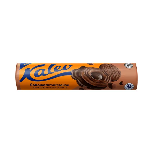 Šokolaadimaitselise kreemitäidisega küpsis, KALEV, 205 g