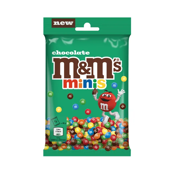 Šokolaadipastillid Minis, M&M'S, 70 g
