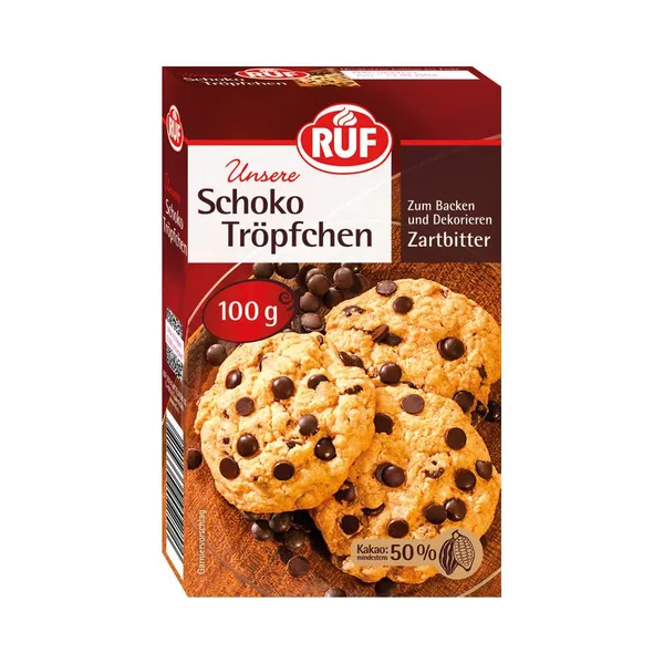 Šokolaadist tilgakesed, RUF, 100 g