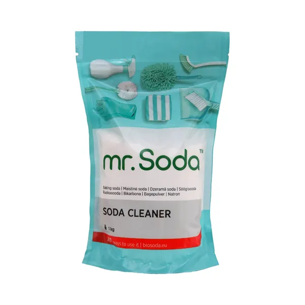 Soodapulber puhastuseks (taassuletav pakend), MR.SODA, 1 kg