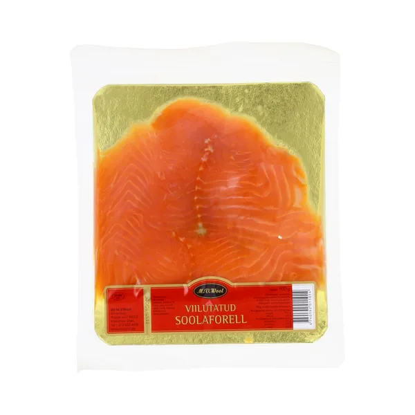 Soolaforelli fileelõigud, M.V.WOOL, 100 g