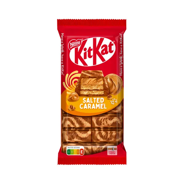 Soolakaramelli tahvel, KIT KAT, 99 g