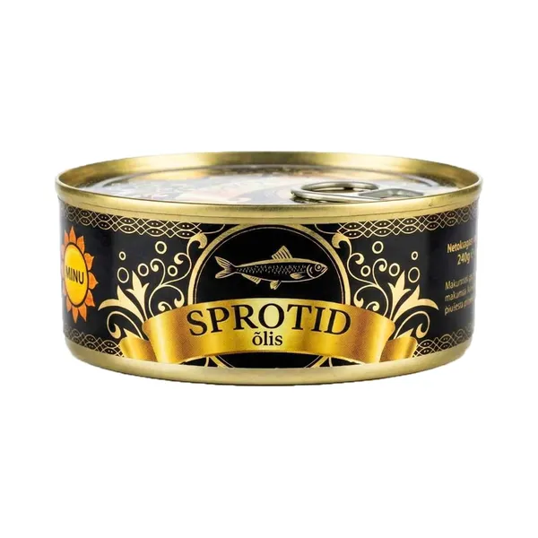 Sprotid õlis EO, MINU, 240g