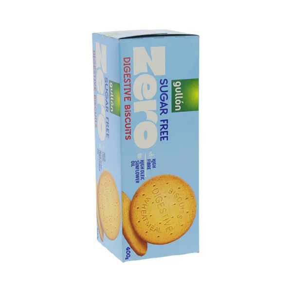 Suhkruvabad küpsised Digestive magusainetega, GULLON, 400 g