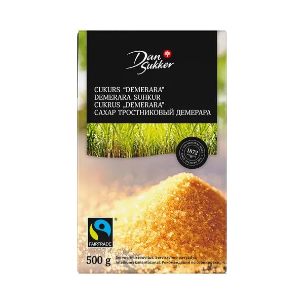 Suhkur Demerara, DAN SUKKER, 500 g