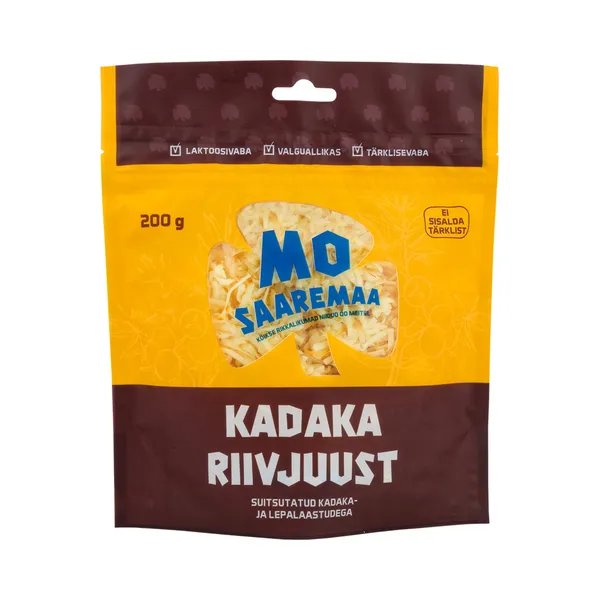 Suitsutatud riivjuust Kadaka 26% laktoosivaba, MO SAAREMAA, 200 g