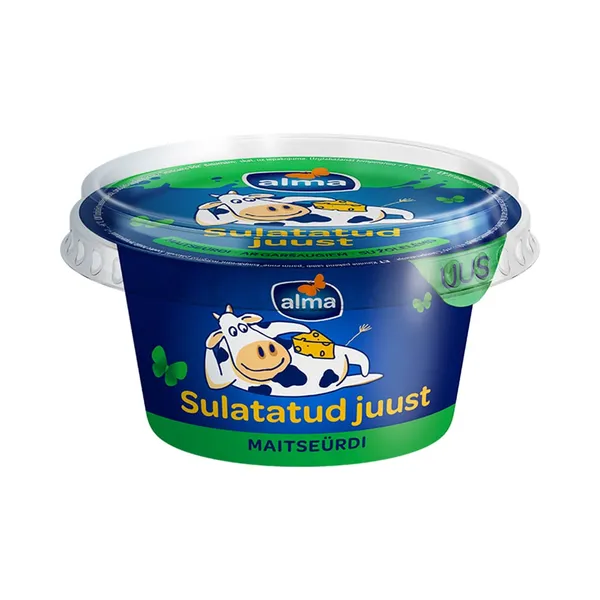 Sulatatud juust maitseürdi, ALMA, 200 g