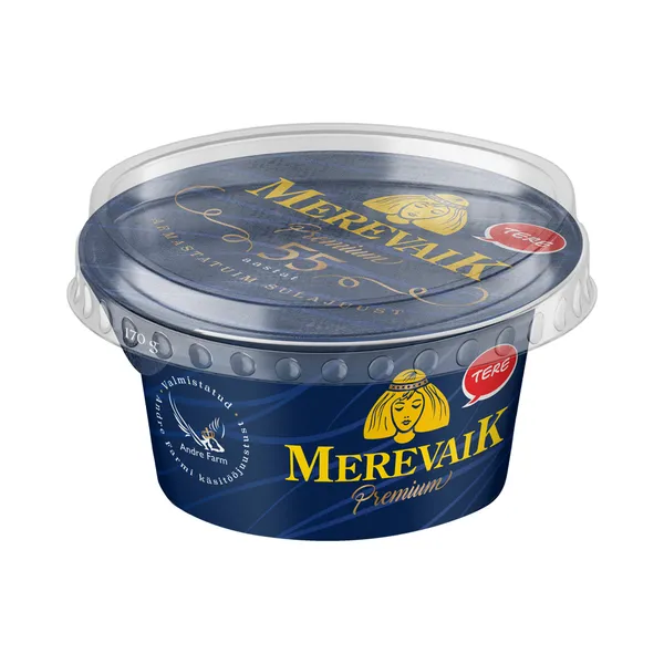 Sulatatud juust premium, MEREVAIK, 170 g