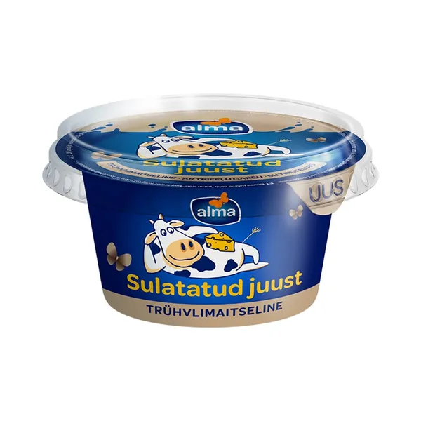 Sulatatud juust trühvlimaitseline, ALMA, 200 g