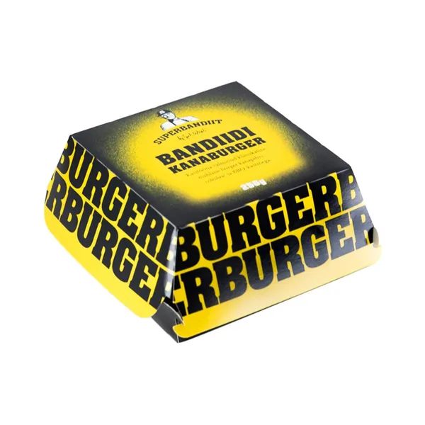 Superbandiidi krõbekanaburger, MAITSEELAMUSED, 250 g