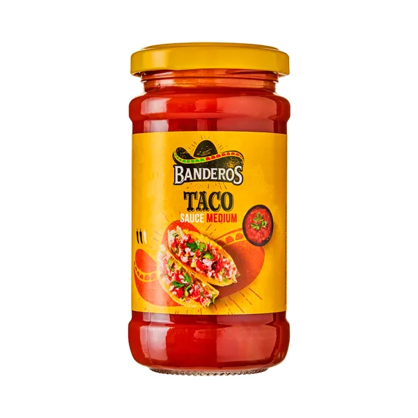 Taco kaste (keskmiselt terav), BANDEROS, 230 g