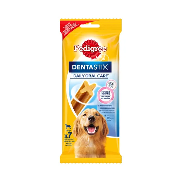 Täiendsööt. Närimispulk Dentastix suurtele koertele 7-pakk, PEDIGREE, 270g