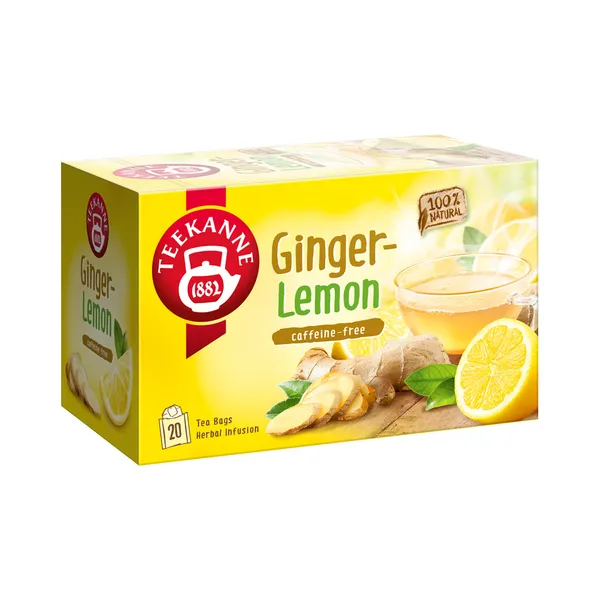 Taimetee Ingveri-sidruni niidiga kotis 20pk, TEEKANNE, 35 g