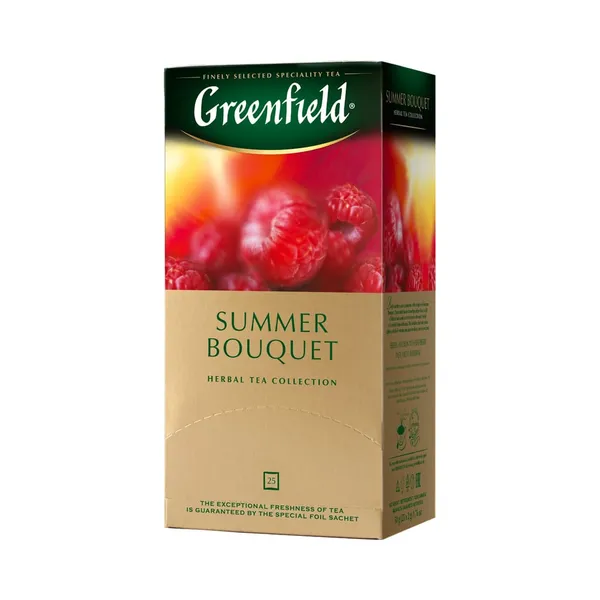 Taimetee Summer Bouquet 25x2g, GREENFIELD, 50 g