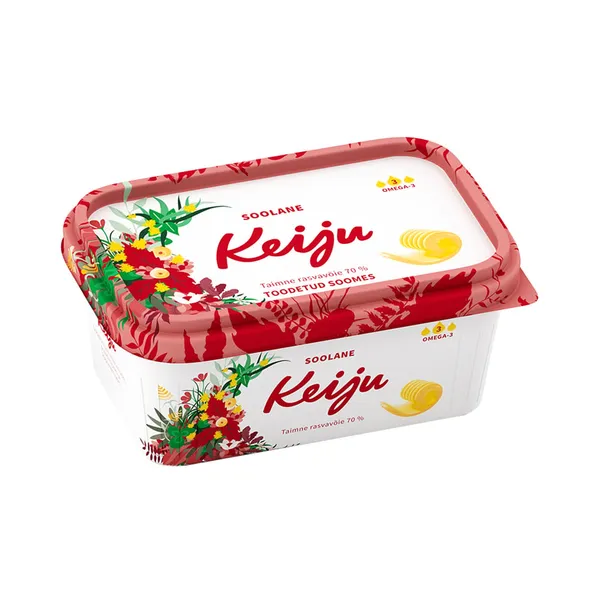 Taimne rasvavõie 70% soolane, KEIJU, 400 g