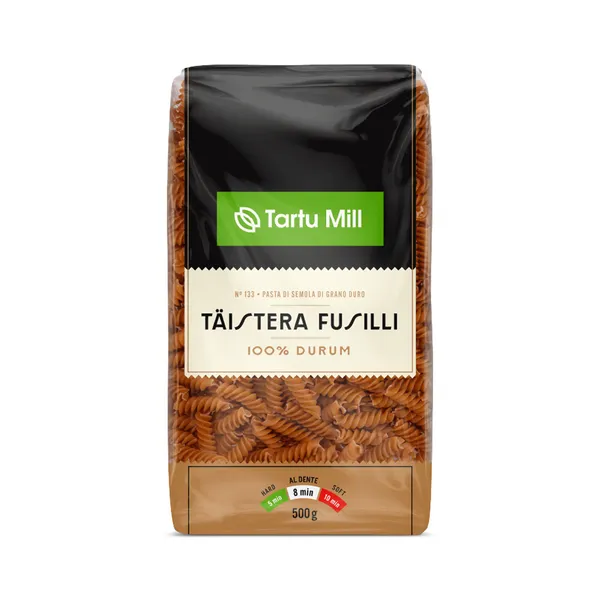 Täistera fusilli, TARTU MILL, 500 g