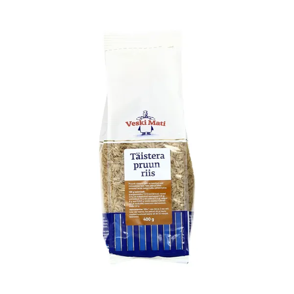 Täistera pruun riis, VESKI MATI, 400 g