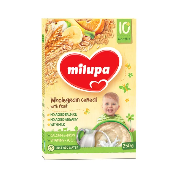 Milupa täisterapuder puuvilja, 250g, alates 10-elukuust
