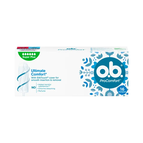 Tampoonid Pro Comfort Super Plus, O.B., 16 tk