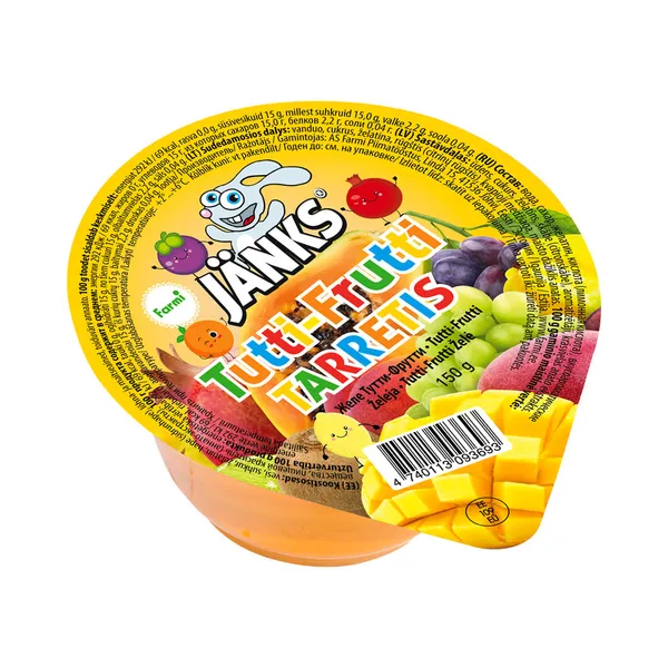 Tarretis tutti-frutti, JÄNKS, 150 g
