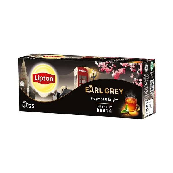Tee Earl Grey Classic niidiga kotis 25pk, LIPTON, 38 g